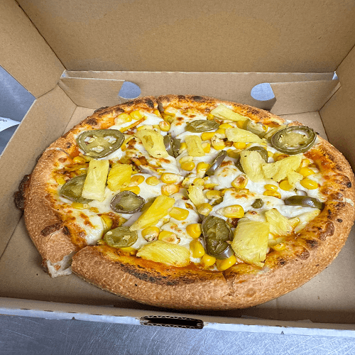 Hot Caribbean Pizza 